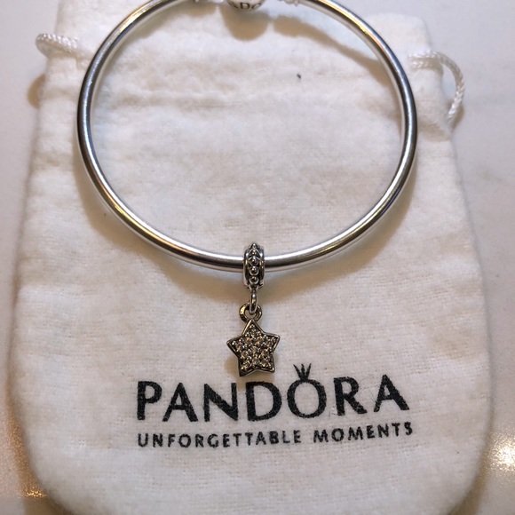 Pandora Moments Star Charm RETIRED - Picture 2 of 4